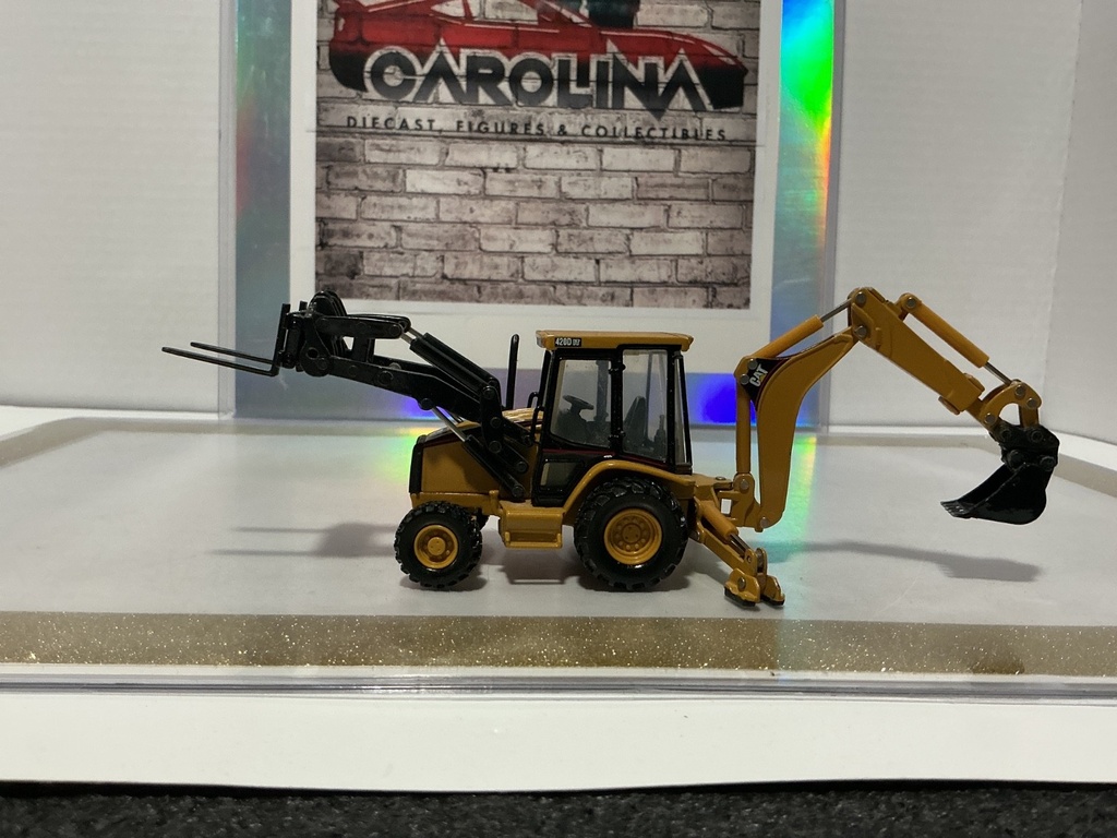 [009726] 1/50 NORSCOT CATERPILLAR 420D IT  BACKHOE (NO BOX)