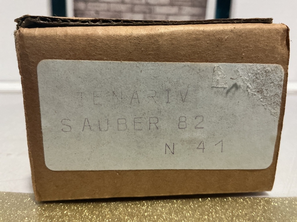 1:43 TENARIV SAUBER 82 N.41 [MISSING PIECES]