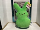 PEEPS - GREEN/METALLIC BUNNY PLUSH