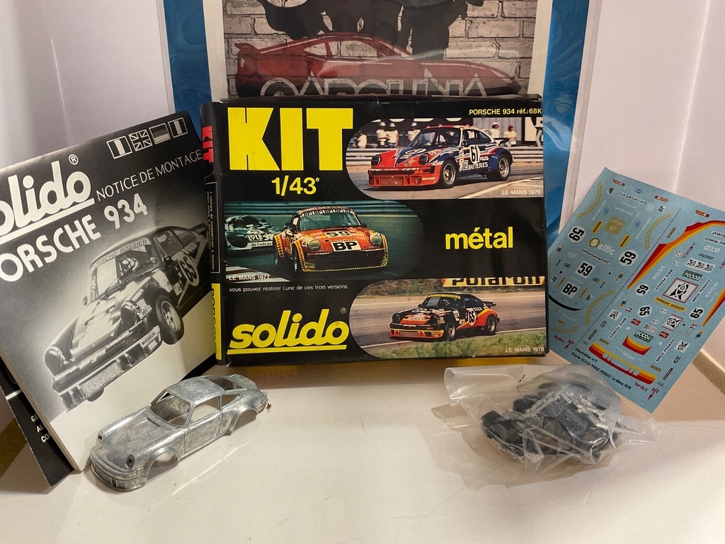 Solido 1:43 LE MANS 1978 PORSHE 934 RARE