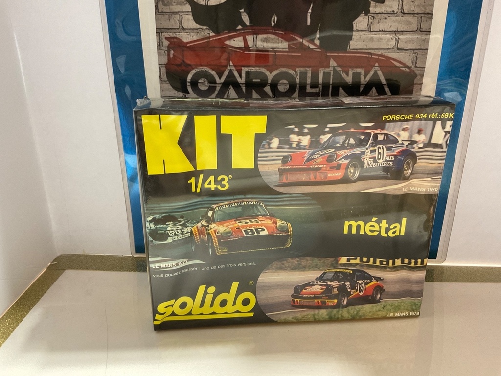 Solido 1:43 LE MANS 1978 PORSHE 934 RARE VINATGE IN WRAP