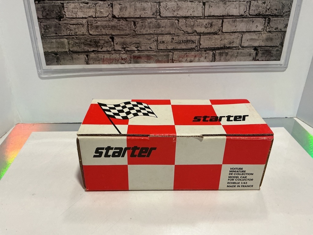 [003762] STARTER 1:43 BUICK REGAL CHATTANOOGA NASCAR 1989