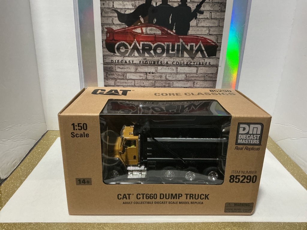 1/50 SCALE - DIECAST MASTERS - CAT CT660 DUMP TRUCK #85290