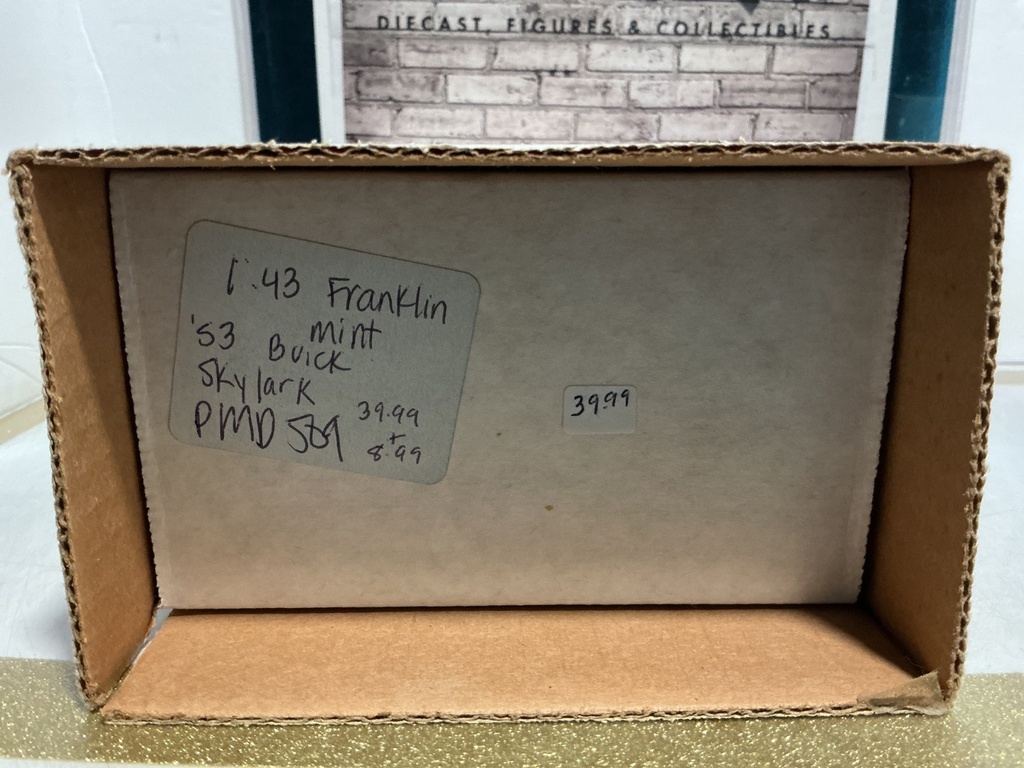 [110234] 1/43 FRANKLIN MINT - ‘53 Buick Skylark [Green/Tan]