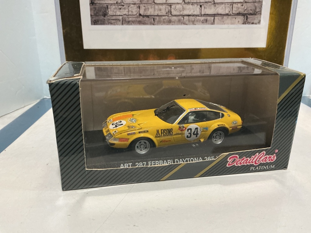 1/43 DETAIL CARS ART 287 FERRARI DAYTONA 365 1970 LE MANS