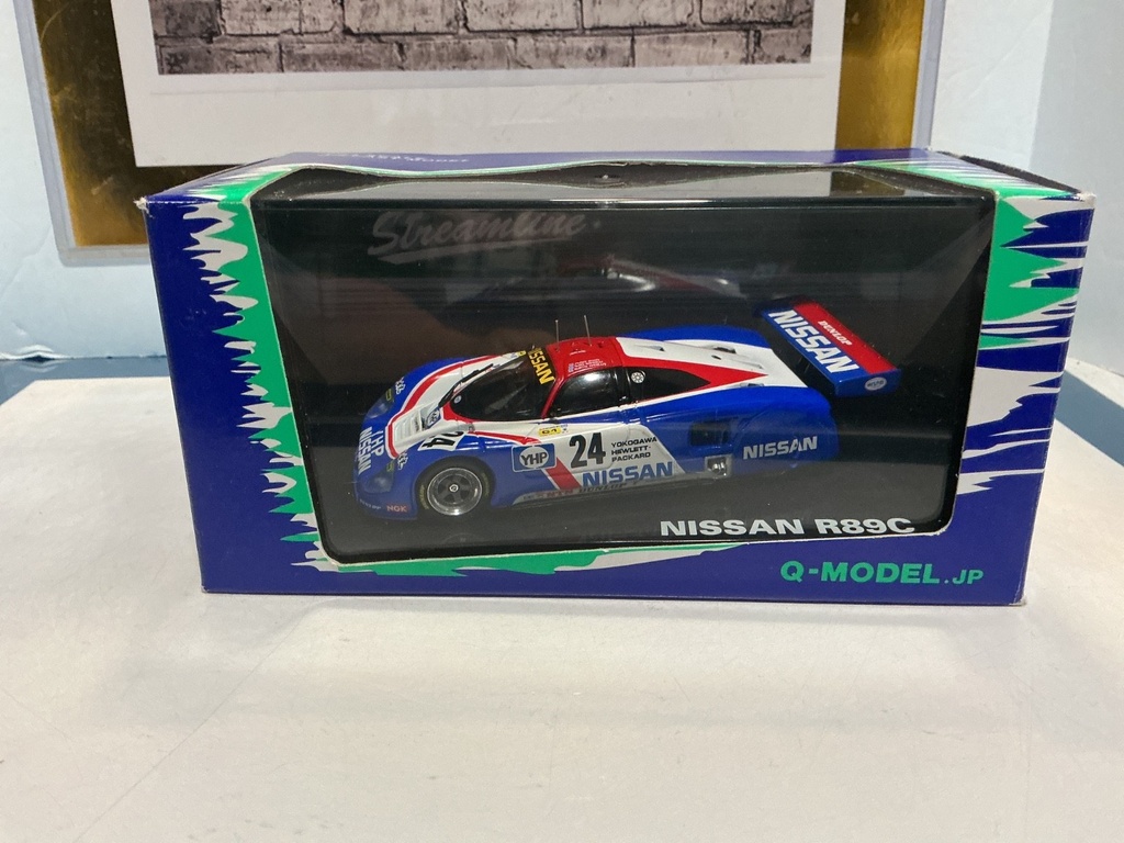 1/43 Q MODEL.JP NISSAN R89C BAILEY/BLUNDELL/DONNELLY