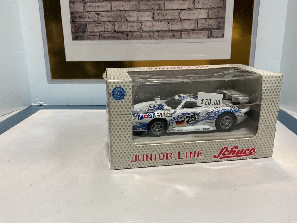1/ 43 SCHUCO JR LINE PORSHE 911 GT1 TAPE ON TOP OF BOX