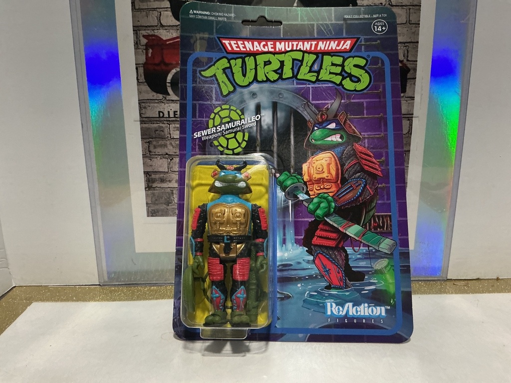 SUPER7 - TEENAGE MUTANT NINJA TURTLES: SEWER SAMURAI LEO