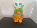plushy duck with bunny ears
