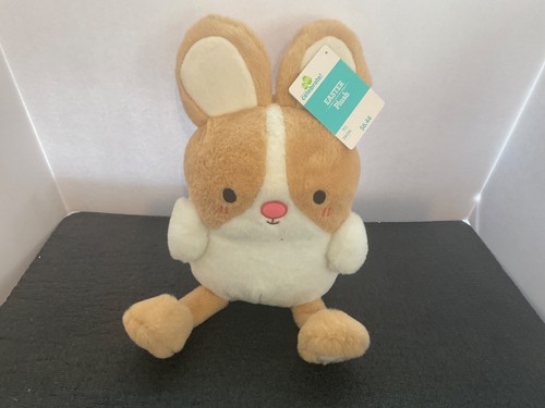 Tan and white bunny plushy
