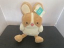 Tan and white bunny plushy