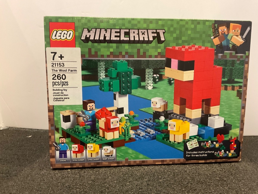 LEGO 21153 THE WOOL FARM MINECRAFT