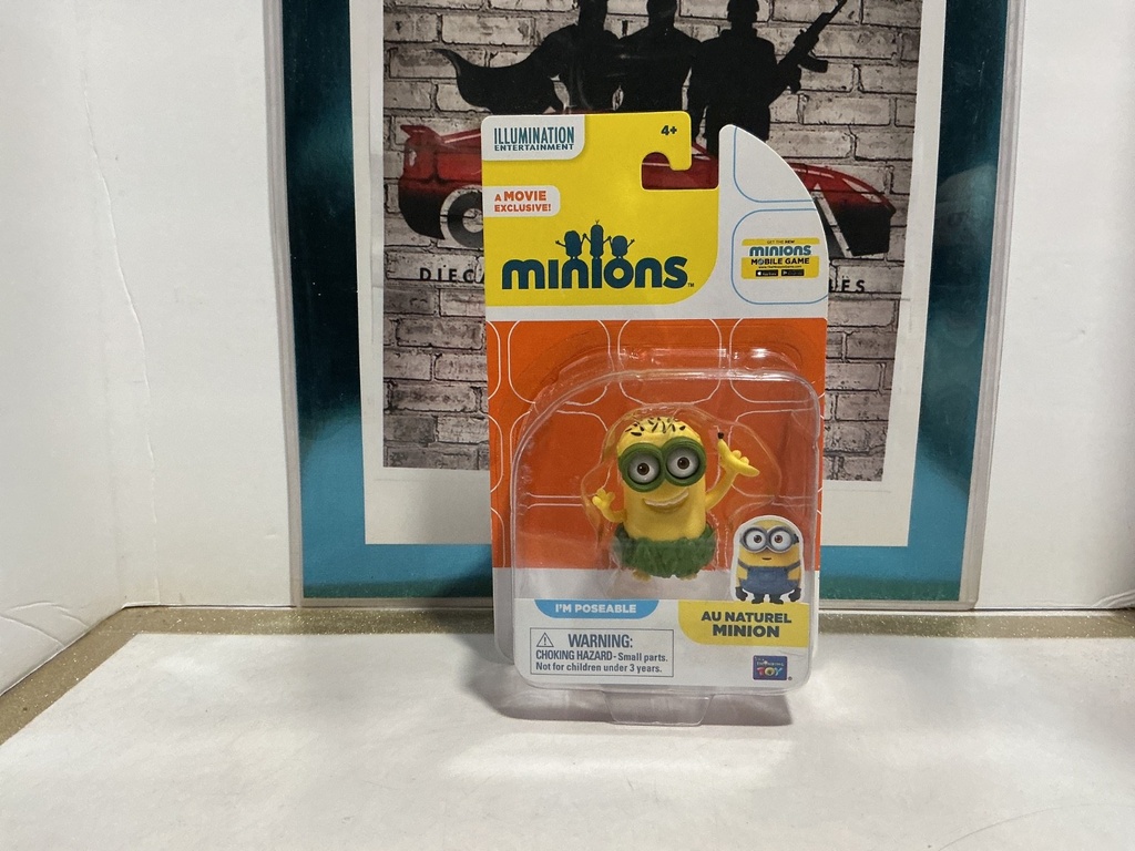 MINIONS MOVIE - 4-INCH AU NATUREL MINION  B3