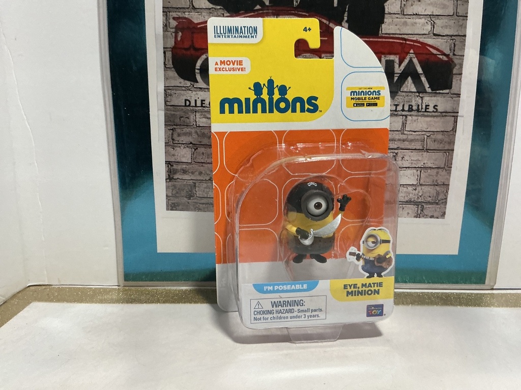 MINIONS MOVIE - 4-INCH EYE, MATIE MINION  B3
