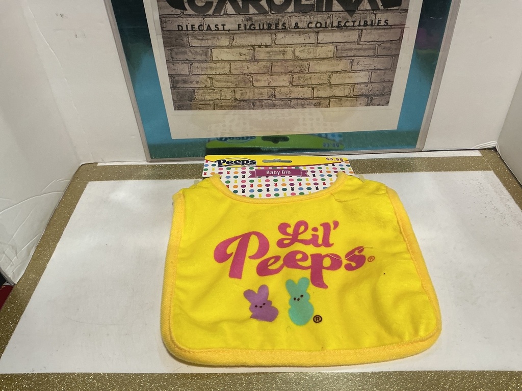 PEEPS - Baby Bib [Yellow} Lil’Peeps