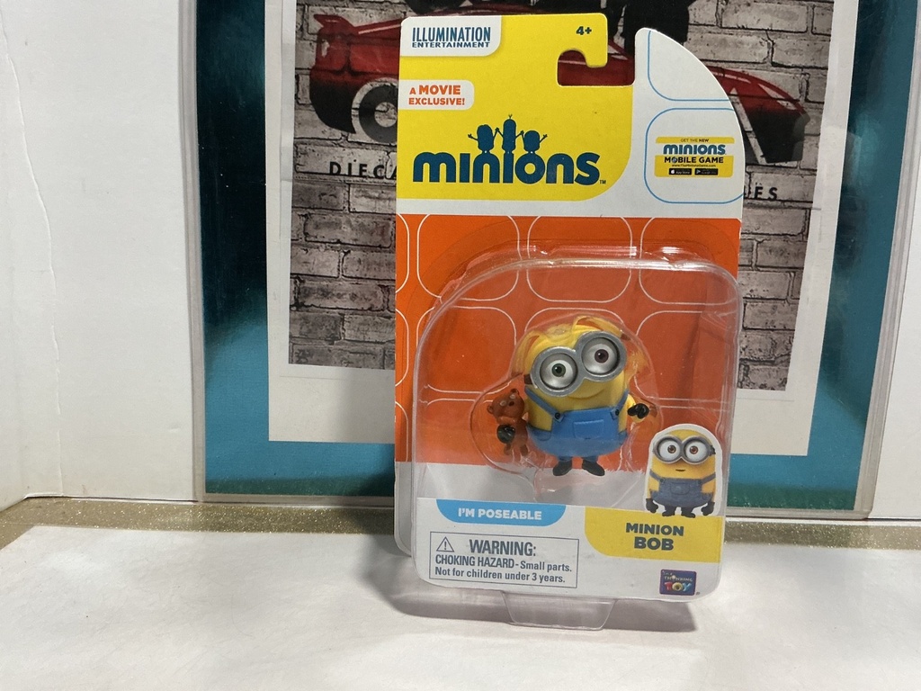 MINIONS MOVIE - 4-INCH MINION BOB  B3