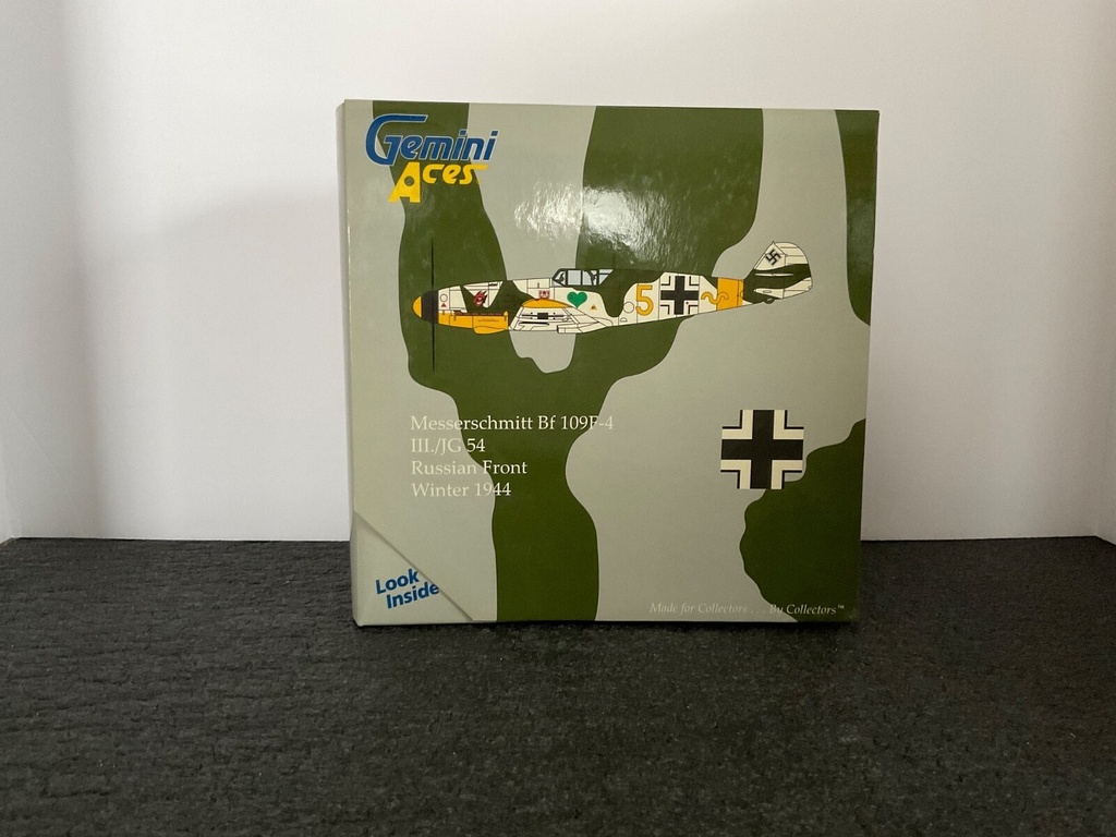 Gemini Aces Messerschmitt Bf 109F-4 War Plane Russian Front  1/72 Galft3001