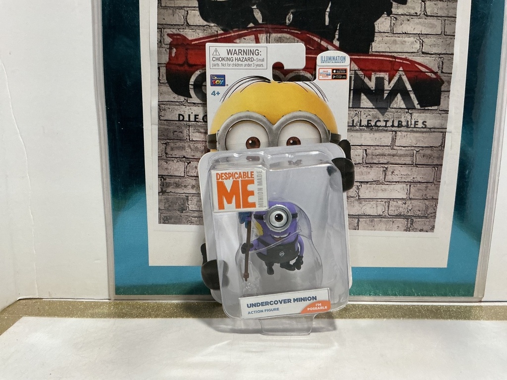 DESPICABLE ME 2 MOVIE -  4-INCH UNDERCOVER MINION B2