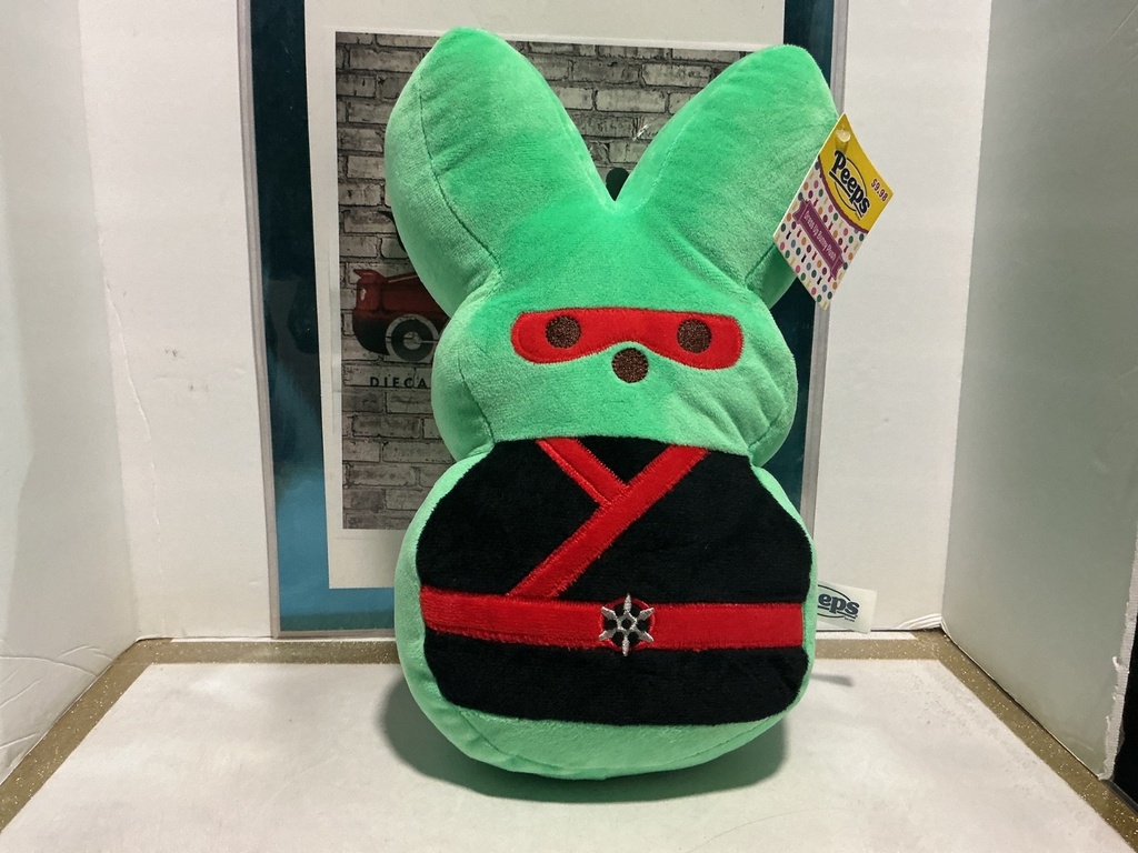 PEEPS - DRESSUP BUNNY [NINJA] PLUSHIE