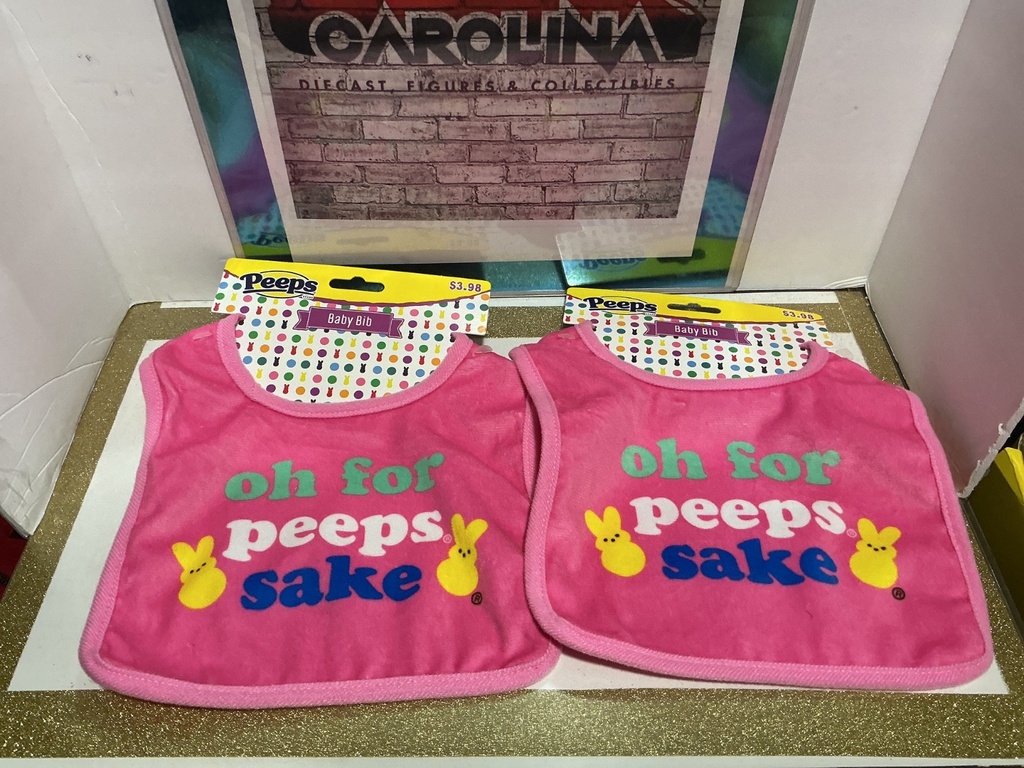 [287217681096] PEEPS - Baby Bib Set of 2
