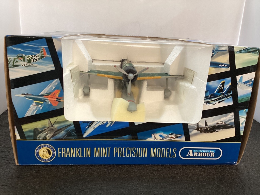 [001070] Rare Franklin Mint Armour Collection B11E780 1:48 Japan Zero - Float Plane