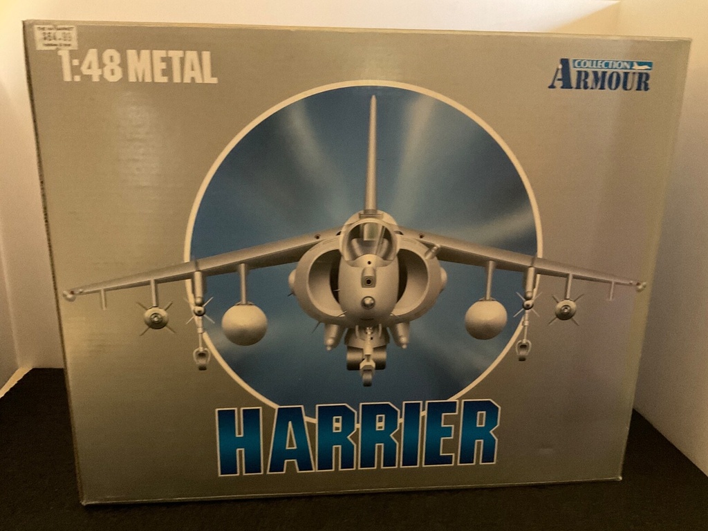Armour Collection Diecast Metal 1/48 scale AV8-B USMC Harrier Fighter Jet #98052