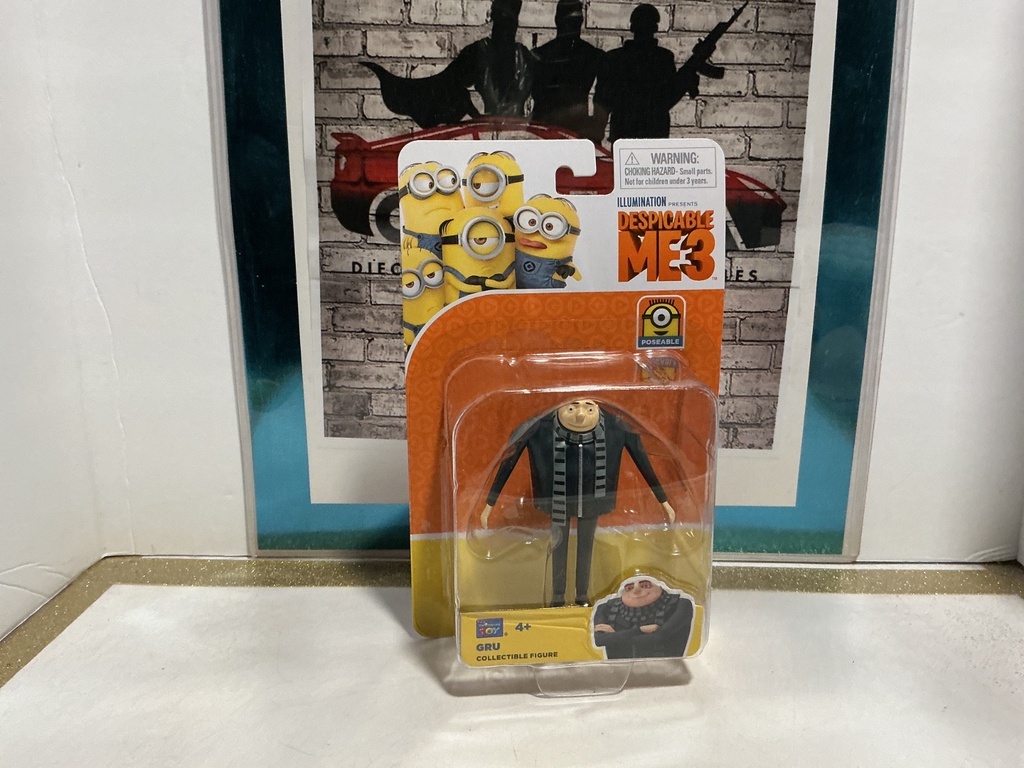 DESPICABLE ME 3 MOVIE - 4-INCH GRU B3