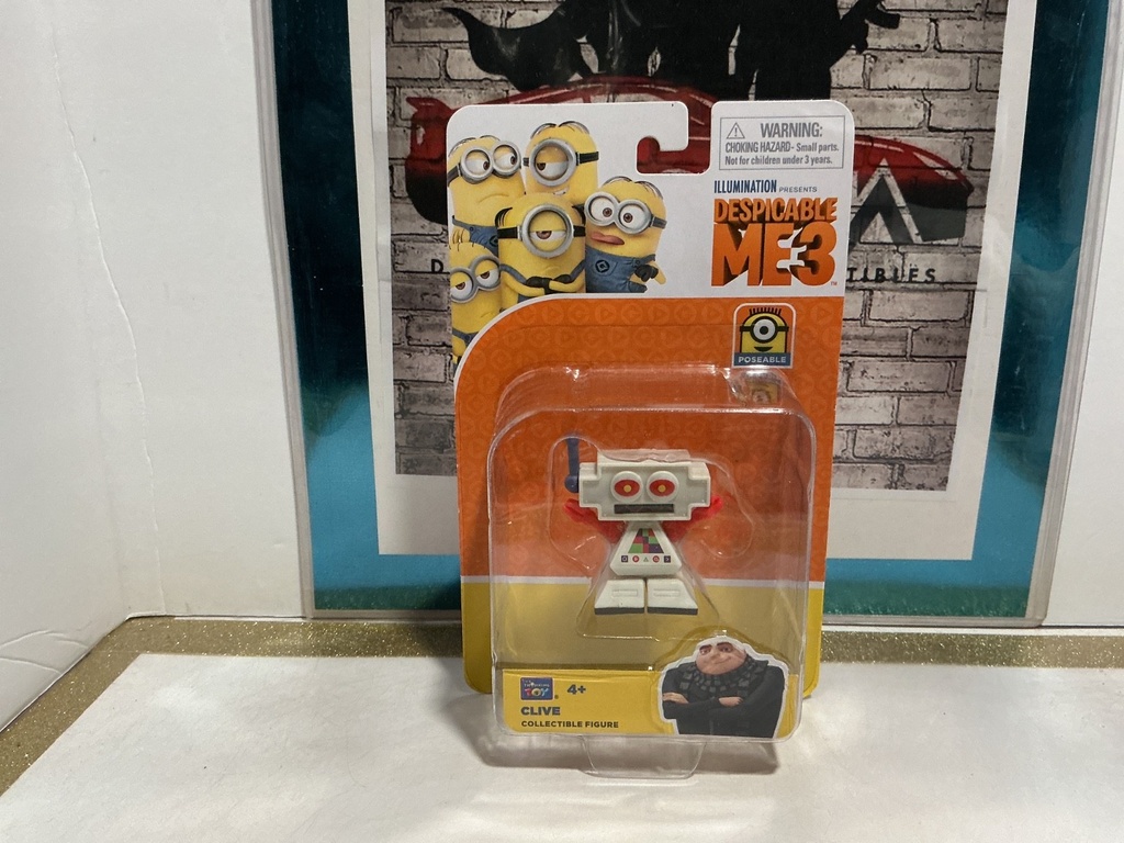 DESPICABLE ME 3 MOVIE -  4-INCH CLIVE B2