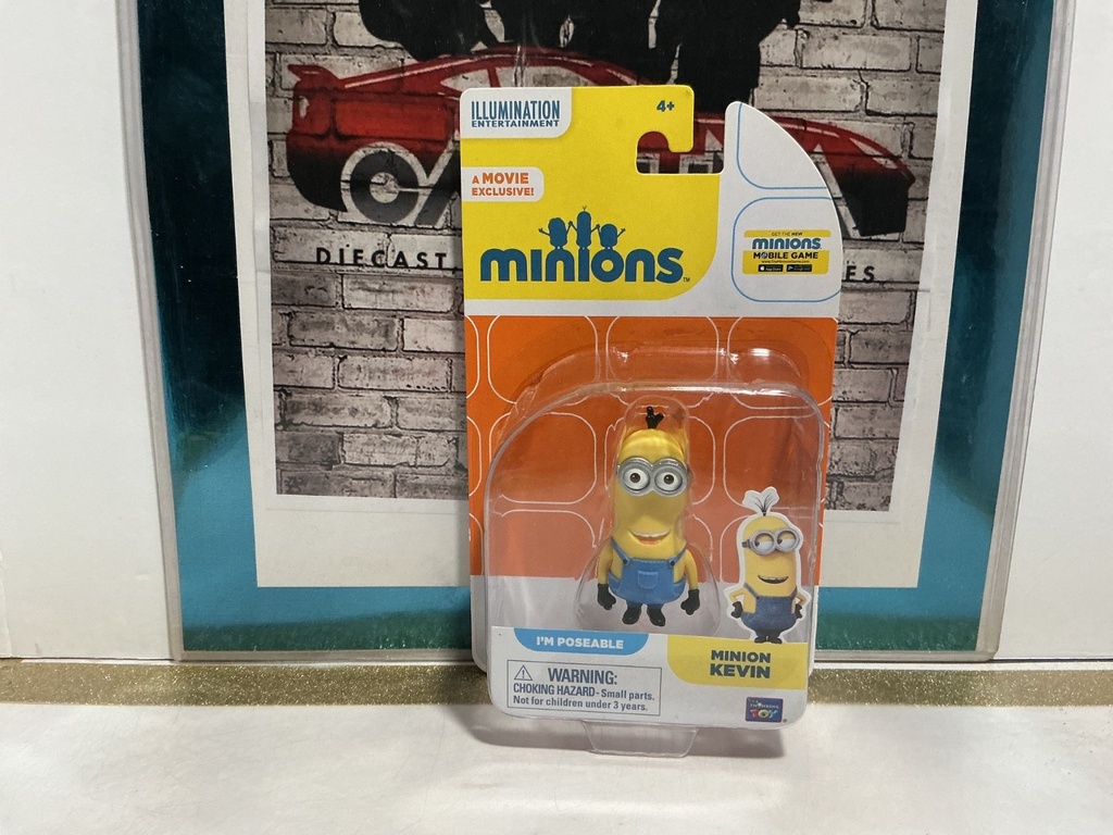 MINIONS MOVIE - 4-INCH MINION KEVIN  B3
