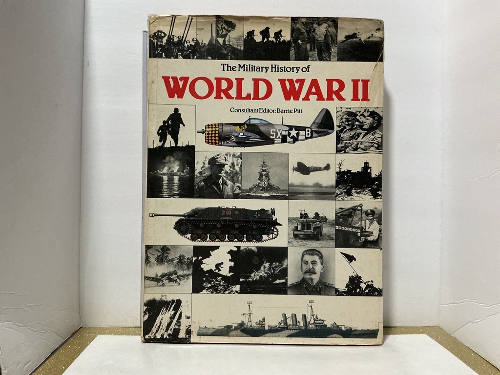[287217681175] BARRIE PITT - THE MILITARY HISTORY OF WORLD WAR II 1988 EDITION