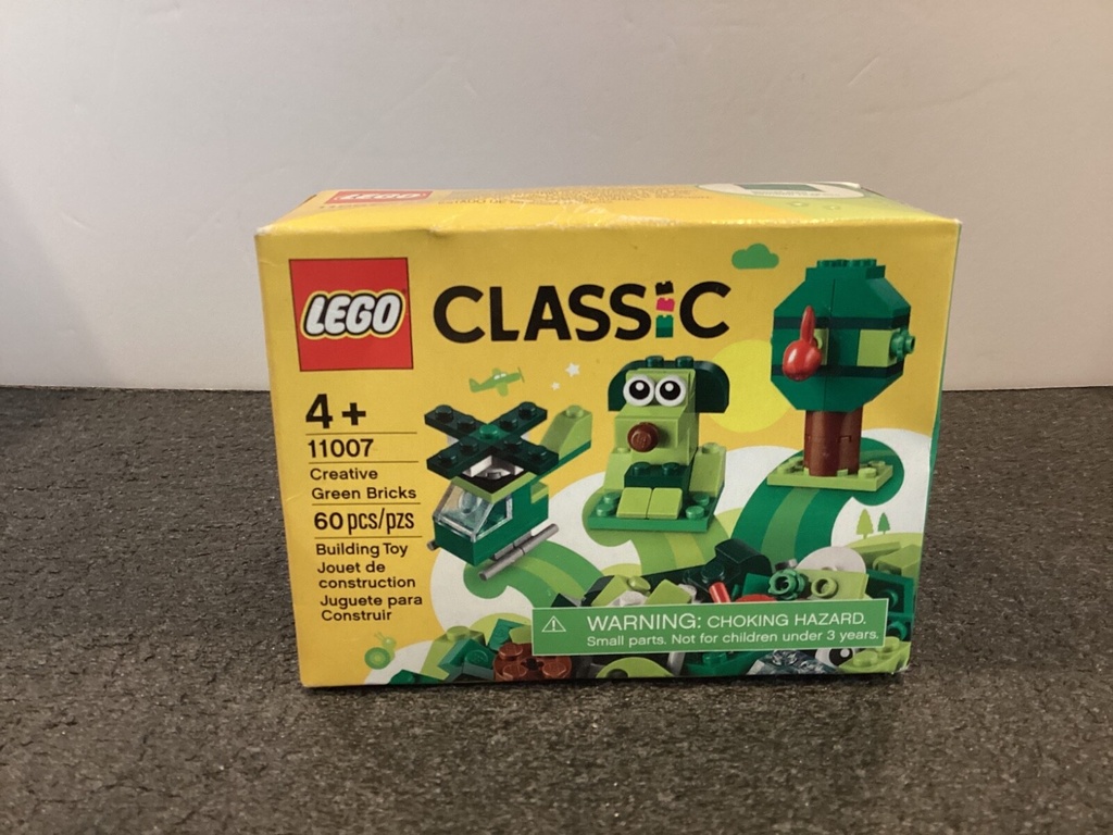 LEGO SET: CREATIVE GREEN BRICKS CLASSIC (11007)