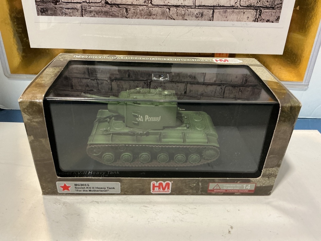 HOBBY MASTER 1:72 HG3015 SOVIET KV-II HEAVY TANK