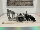 NZG BACKHOE SILVER **NO BOX,MISSING TOP