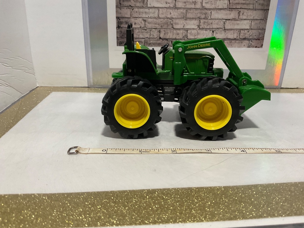 JOHN DEERE RUBBER WHEELS  MONSTER TRUCK   **NO BOX