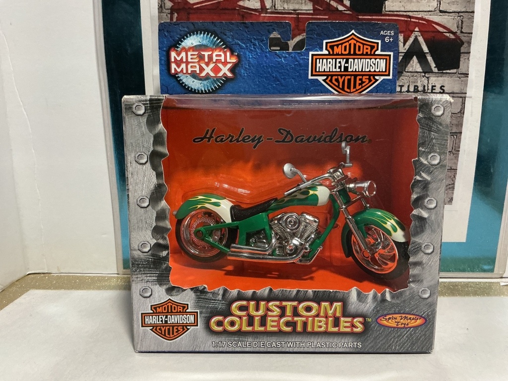 1/17 SCALE - METAL-MAXX/HARLEY-DAVIDSON FLSTF FAT-BOY