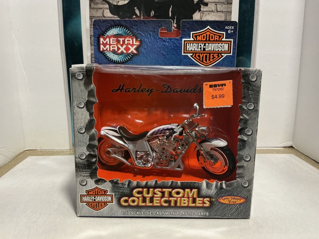 [009213] 1/17 SCALE - METAL-MAXX/HARLEY-DAVIDSON FXSTD/FSXTDI SOFTAIL DEUCE