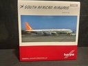 1/200 HERPA SOUTH AFRICAN AIRWAYS  BOEING 707-320