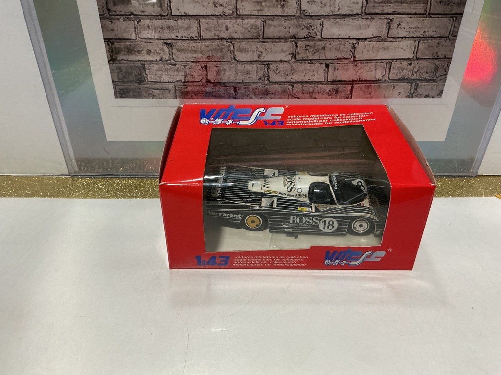 VITESSE - PORSCHE 956 “BOSS” N. 196 24H. DU MANS 1983 BLACK/WHITE [LOOSE CAR]