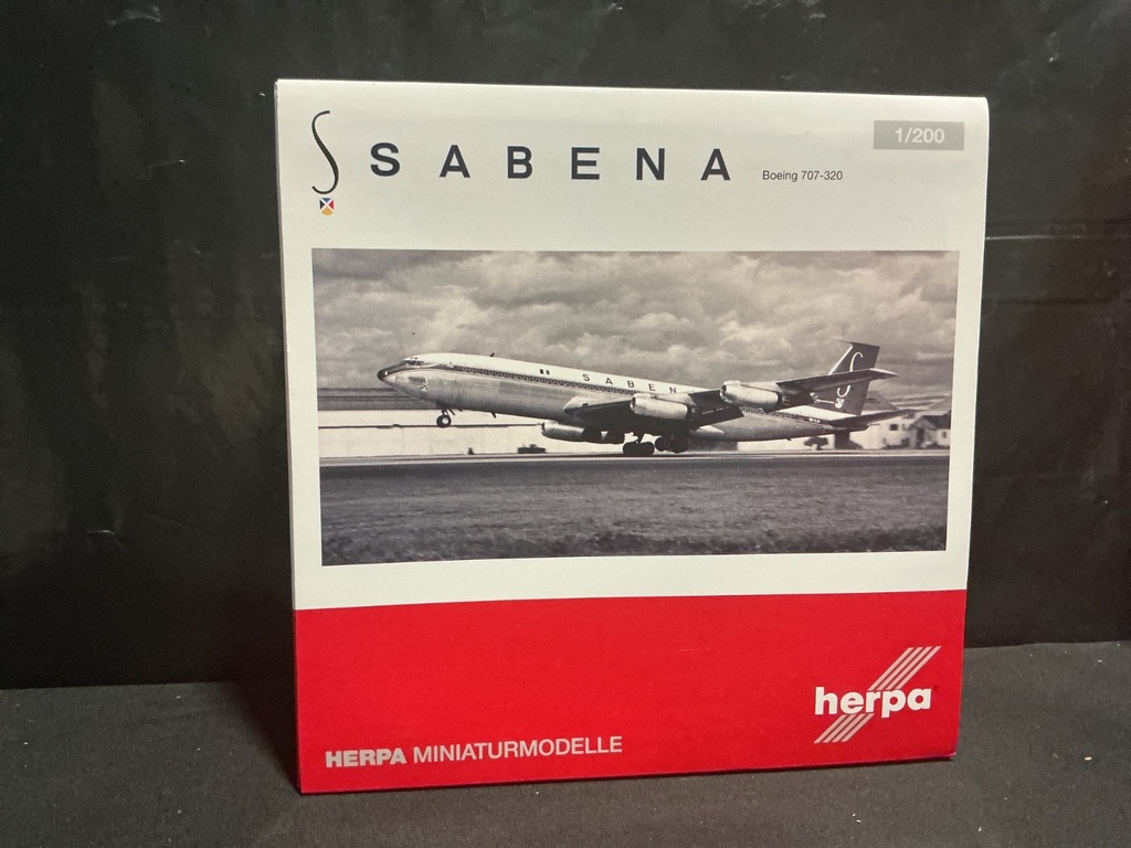 1/200 HERPA SABENA  BOEING 707-320