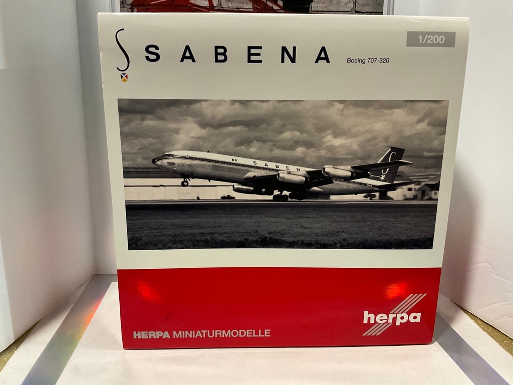 1/200 HERPA SABENA  BOEING 707-320~~
