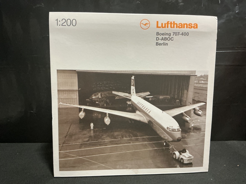 [100050] 1/200 HERPA  LUFTHANSA NERLN AIRLINES BOEING 707-400 D-ABOC