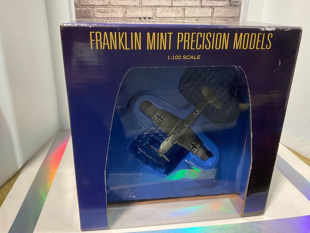 [100082] Franklin Mint:  COLLECTION ARMOUR M11E274 - BF-109 - 1:100 Scale- Die Cast