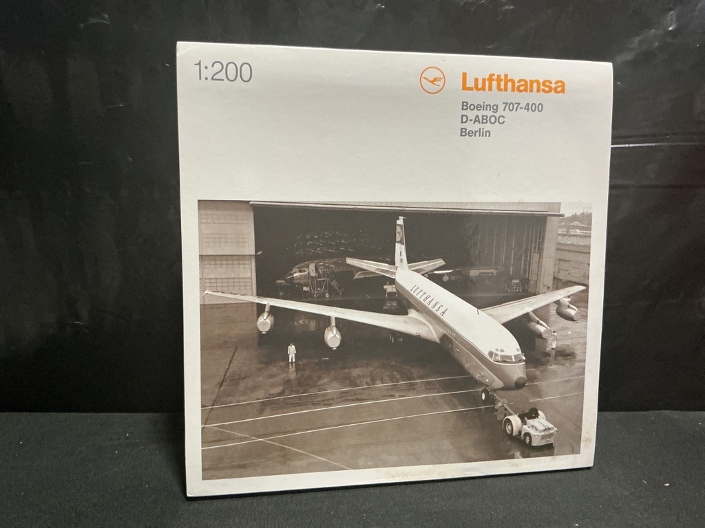 1/200 HERPA LUFTHANSA 707-400 D-ABOC BERLIN