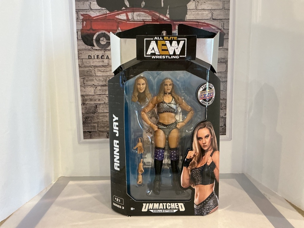 AEW ANNA JAY-  #21 SERIES 3 UNMATCHED COLLECTION