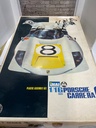 1/16 AHM MAI PORSHE CARRERA OPEN MOST PARTS PRESENT NO MOTOR
