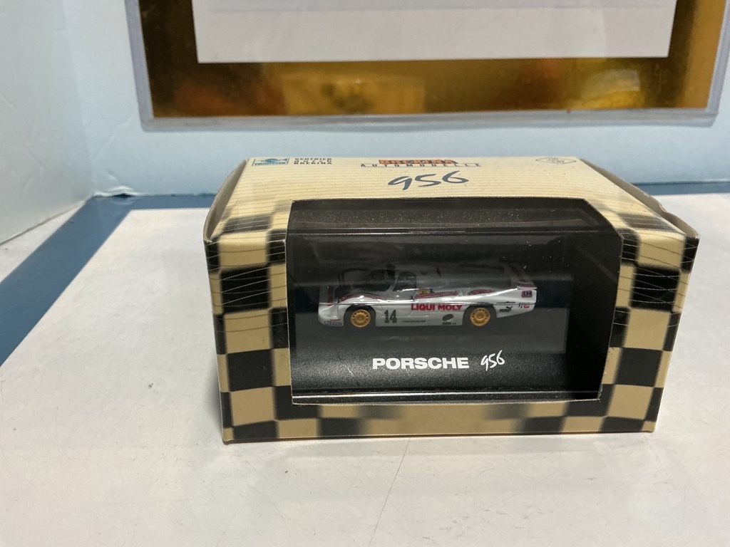 1/ 87  BREKINA AUTOMODELLE PORSHE 956 LIQUI MOLY PLATZ LE MANS MAURO BALDI