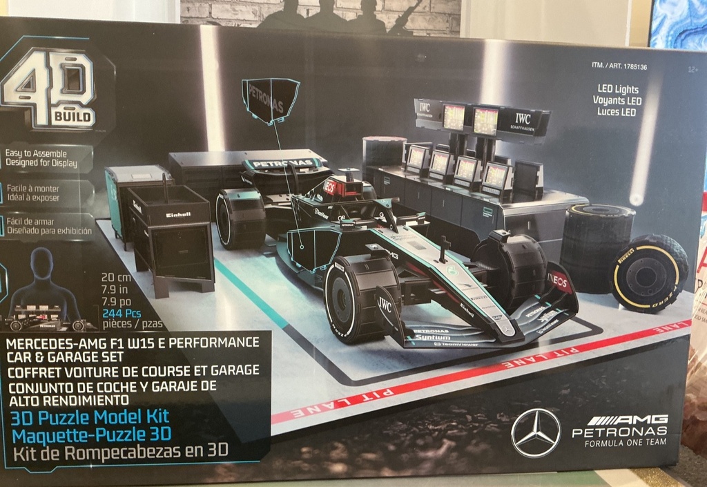 4D Build AMG MERCEDES PETRONAS FORMULA ONE TEAM