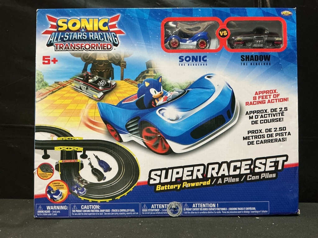 SONIC & ALL-STARS RACING TRANSFORMED SET - SONIC & SHADOW THE HEDGEHOG