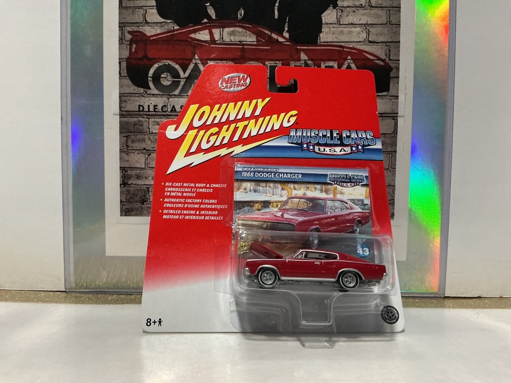 [103279] JOHNNY LIGHTNING - MUSCLE CARS U.S.A. - JACK & TERRI ULRICH 1966 DODGE CHARGER