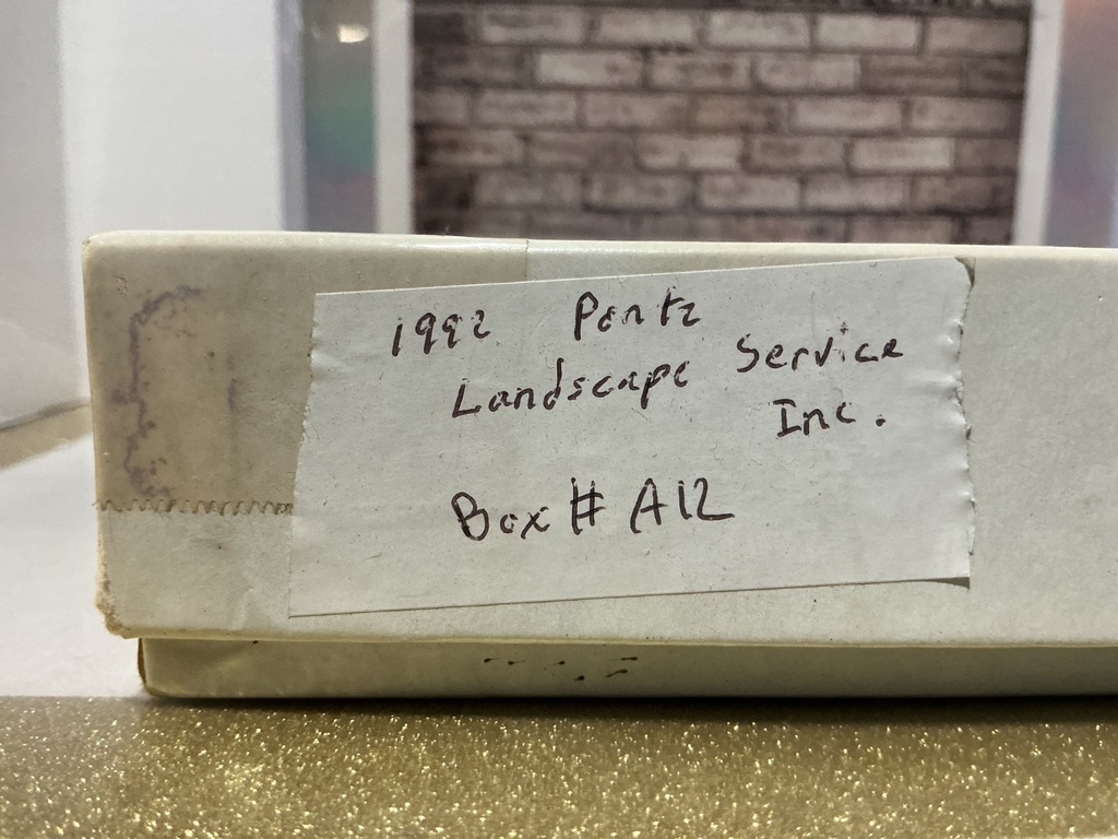 [103286] WINROSS - PONTZ 1992 LANDSCAPE SERVCE, INC. SEMI TRAILER